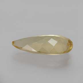 Golden Beryl Gemstone in 15 x 7.3 mm Size for Sale, Golden Beryl Stone in Golden Color