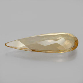 Golden Beryl Gemstone in 23.1 x 8.9 mm Size for Sale, Golden Beryl Stone in Yellow Color