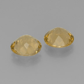 Golden Beryl Gemstone in 10 mm (calibrated) Size for Sale, Golden Beryl Stone in Yellow Color