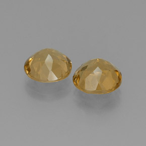 Golden Beryl Gemstone in 9 mm (calibrated) Size for Sale, Golden Beryl Stone in Yellow Color