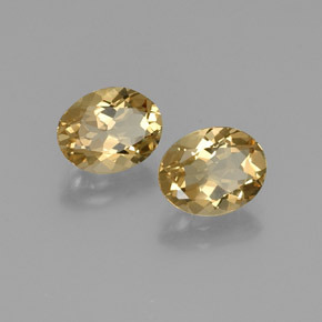 4.71 ct Yellow Golden Beryl Stone, Natural Golden Beryl in Oval Facet Shape for Sale