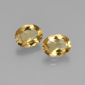 4.34 ct Yellow Golden Beryl Stone, Natural Golden Beryl in Oval Facet Shape for Sale