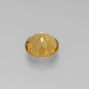 Golden Beryl Gemstone in 9.6 mm Size for Sale, Golden Beryl Stone in Yellow Color