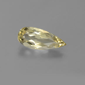 1.6ct Pear Facet Yellow Golden Beryl for sale thumb image of 1.6ct Pear Facet Yellow Golden Beryl (ID: 372048)