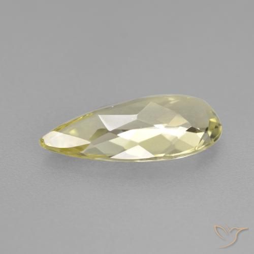 Golden Beryl Gemstone in 13.8 x 6.3 mm Size for Sale, Golden Beryl Stone in Light Yellow Color