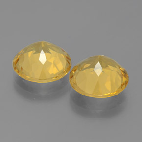 Golden Beryl Gemstone in 10 mm (calibrated) Size for Sale, Golden Beryl Stone in Yellow Color