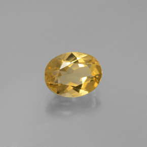 1.83 ct Yellow Golden Beryl Stone, Natural Golden Beryl in Oval Facet Shape for Sale