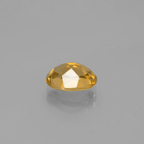 Golden Beryl Gemstone in 9 x 7 mm (calibrated) Size for Sale, Golden Beryl Stone in Yellow Color