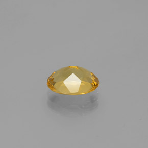 Golden Beryl Gemstone in 9 x 7 mm (calibrated) Size for Sale, Golden Beryl Stone in Golden Orange Color