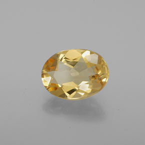 1.35 ct Golden Golden Beryl Stone, Natural Golden Beryl in Oval Facet Shape for Sale