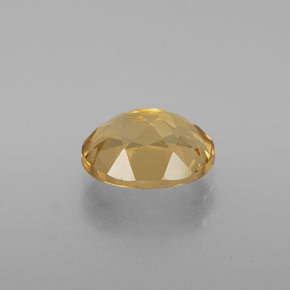 Golden Beryl Gemstone in 9 x 7 mm (calibrated) Size for Sale, Golden Beryl Stone in Yellow Color