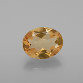 1.46 ct Golden Golden Beryl Gemstone, Golden Beryl Gem in Oval Facet Shape for Sale.