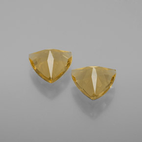 Golden Beryl Gemstone in 8.1 x 7.8 mm Size for Sale, Golden Beryl Stone in Yellow Color