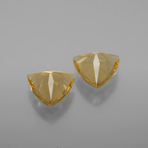 Golden Beryl Gemstone in 8.2 x 7.8 mm Size for Sale, Golden Beryl Stone in Yellow Color