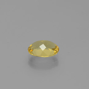 Golden Beryl Gemstone in 8 x 6 mm (calibrated) Size for Sale, Golden Beryl Stone in Yellow Color