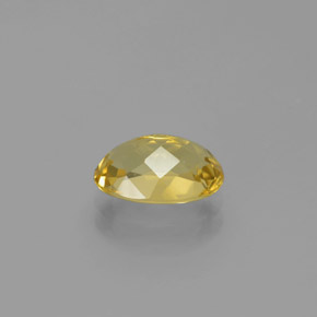 Golden Beryl Gemstone in 9.5 x 6.5 mm Size for Sale, Golden Beryl Stone in Yellow Color