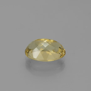 Golden Beryl Gemstone in 10.1 x 7.1 mm Size for Sale, Golden Beryl Stone in Yellow Color