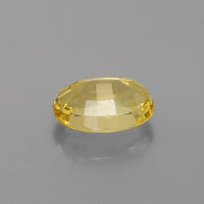 Golden Beryl Gemstone in 8 x 6 mm (calibrated) Size for Sale, Golden Beryl Stone in Yellow Color