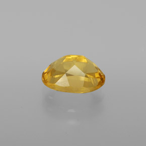 Golden Beryl Gemstone in 8 x 6 mm (calibrated) Size for Sale, Golden Beryl Stone in Yellow Color
