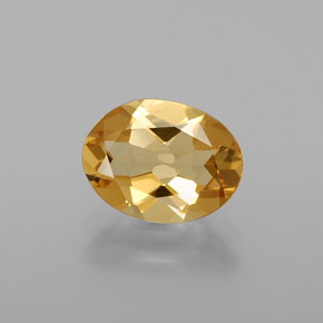 1.39 ct Yellow Golden Beryl Gemstone, Golden Beryl Gem in Oval Facet Shape for Sale.