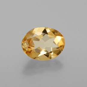1.39 ct Yellow Golden Beryl Stone, Natural Golden Beryl in Oval Facet Shape for Sale