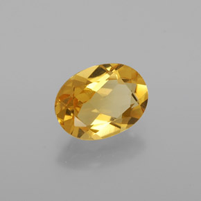 1.14 ct Yellow Golden Beryl Stone, Natural Golden Beryl in Oval Facet Shape for Sale