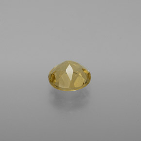 Golden Beryl Gemstone in 7 mm (calibrated) Size for Sale, Golden Beryl Stone in Yellow Color