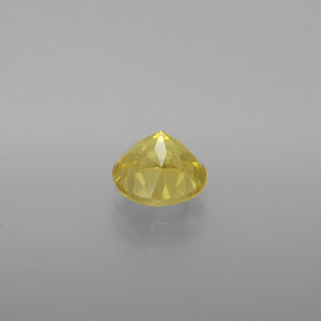 Golden Beryl Gemstone in 7 mm (calibrated) Size for Sale, Golden Beryl Stone in Yellow Color