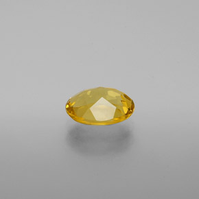 Golden Beryl Gemstone in 8.1 x 6.3 mm Size for Sale, Golden Beryl Stone in Yellow Color