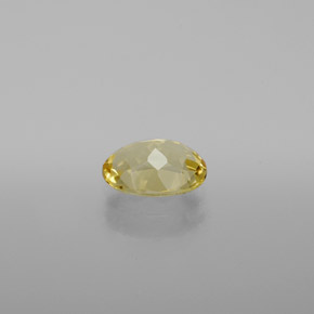 Golden Beryl Gemstone in 7.6 x 5.5 mm Size for Sale, Golden Beryl Stone in Yellow Color