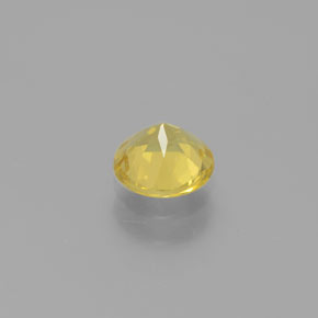 Golden Beryl Gemstone in 6 mm (calibrated) Size for Sale, Golden Beryl Stone in Yellow Color