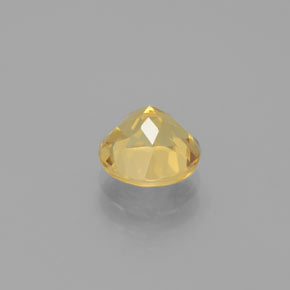 Golden Beryl Gemstone in 7 mm (calibrated) Size for Sale, Golden Beryl Stone in Yellow Color