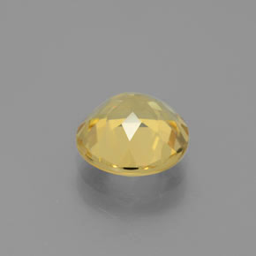 Golden Beryl Gemstone in 8 mm (calibrated) Size for Sale, Golden Beryl Stone in Yellow Color