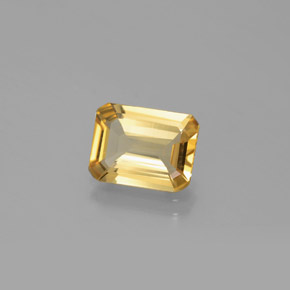 2.11 ct Yellow Golden Beryl Stone, Natural Golden Beryl in Octagon Facet Shape for Sale