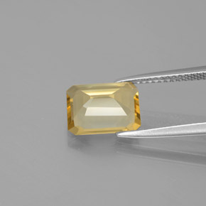 Golden Beryl Gemstone in 9.9 x 7.5 mm Size for Sale, Golden Beryl Stone in Yellow Color