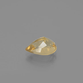 Golden Beryl Gemstone in 10 x 7 mm (calibrated) Size for Sale, Golden Beryl Stone in Yellow Color