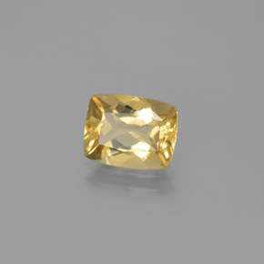 1.83 ct Yellow Golden Beryl Stone, Natural Golden Beryl in Cushion-Cut Shape for Sale