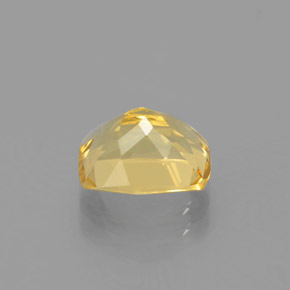 Golden Beryl Gemstone in 8.5 x 6.7 mm Size for Sale, Golden Beryl Stone in Yellow Color