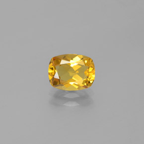 1.13 ct Yellow Golden Beryl Gemstone, Golden Beryl Gem in Cushion-Cut Shape for Sale.