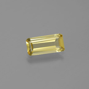 1.06 ct Yellow Golden Beryl Gemstone, Golden Beryl Gem in Octagon Facet Shape for Sale.