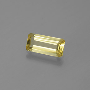 1.06 ct Yellow Golden Beryl Stone, Natural Golden Beryl in Octagon Facet Shape for Sale