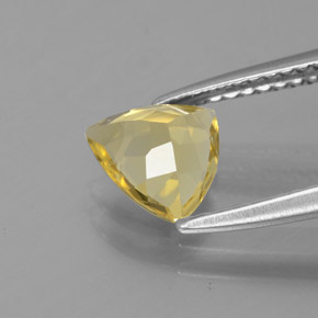Golden Beryl Gemstone in 7 x 7 mm (calibrated) Size for Sale, Golden Beryl Stone in Yellow Color
