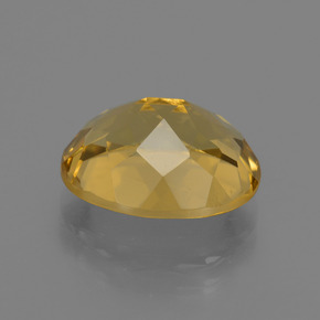 Golden Beryl Gemstone in 12 x 10 mm (calibrated) Size for Sale, Golden Beryl Stone in Yellow Golden Color