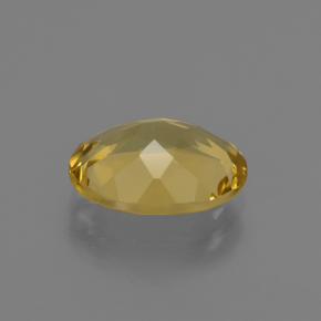 Golden Beryl Gemstone in 11 x 9 mm (calibrated) Size for Sale, Golden Beryl Stone in Golden Yellow Color