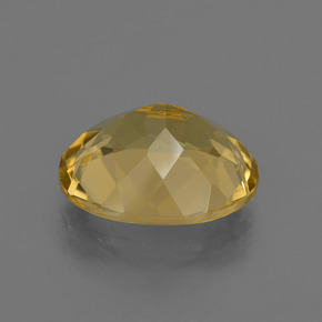 Golden Beryl Gemstone in 12.2 x 9.8 mm Size for Sale, Golden Beryl Stone in Yellow Golden Color