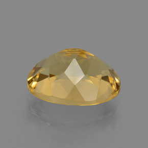 Golden Beryl Gemstone in 11 x 9 mm (calibrated) Size for Sale, Golden Beryl Stone in Yellow Golden Color