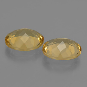 Golden Beryl Gemstone in 11 x 9 mm (calibrated) Size for Sale, Golden Beryl Stone in Yellow Golden Color