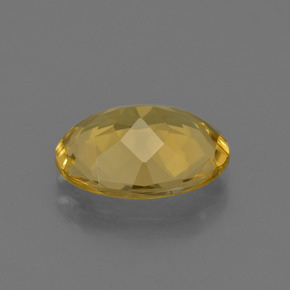 Golden Beryl Gemstone in 11 x 9 mm (calibrated) Size for Sale, Golden Beryl Stone in Golden Color