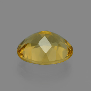 Golden Beryl Gemstone in 10.8 x 8.8 mm Size for Sale, Golden Beryl Stone in Yellow Golden Color