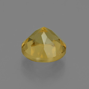 Golden Beryl Gemstone in 8 mm (calibrated) Size for Sale, Golden Beryl Stone in Yellow Golden Color